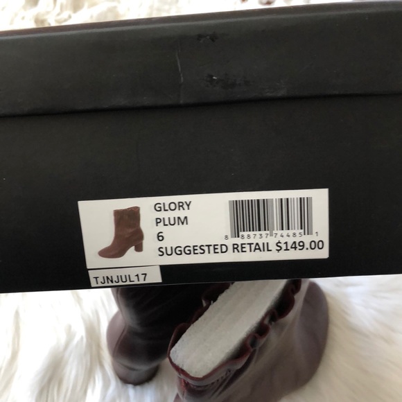 Nanette Nanette Lepore Plum Leather Glory Boot - Picture 7 of 8